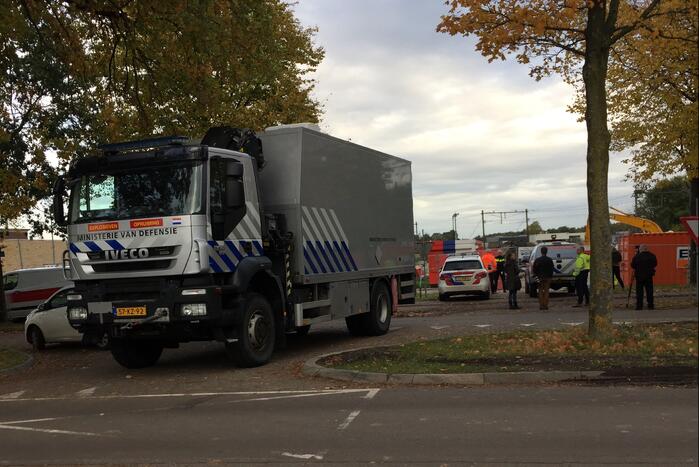 Oude bom uit tweede wereldoorlog aangetroffen