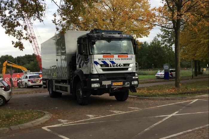 Oude bom uit tweede wereldoorlog aangetroffen