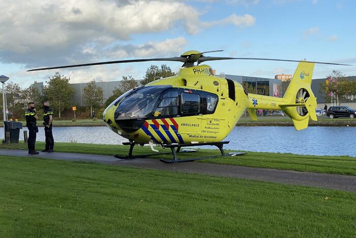 Oudere man met rollator in water terechtgekomen en overleden