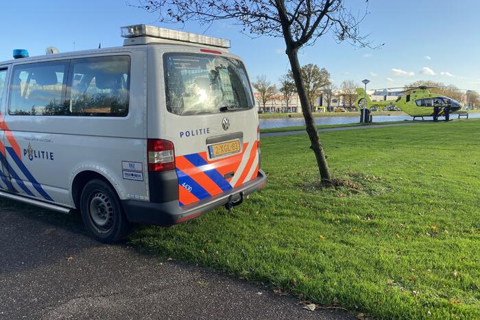 Oudere man met rollator in water terechtgekomen en overleden