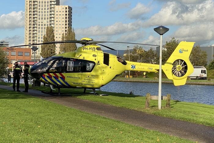 Oudere man met rollator in water terechtgekomen en overleden
