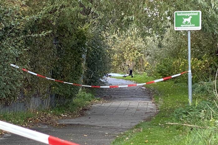 Oudere man met rollator in water terechtgekomen en overleden