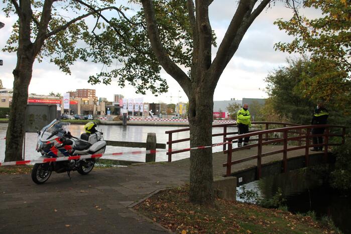 Oudere man met rollator in water terechtgekomen en overleden