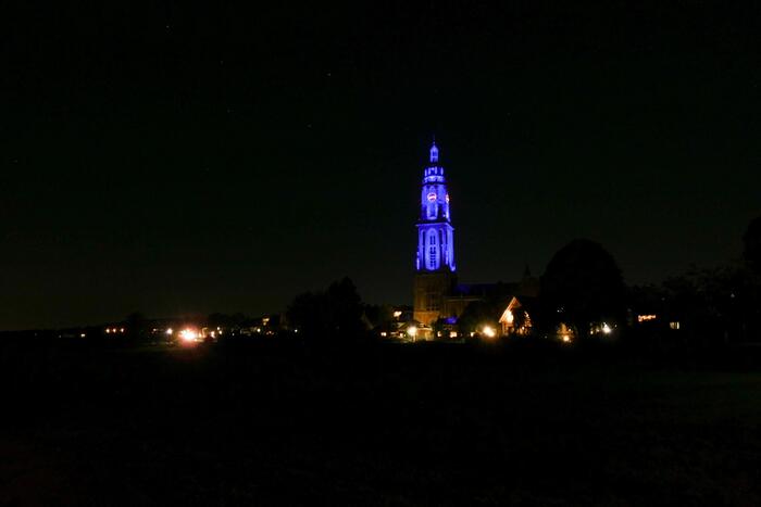 Cunerakerk kleurt blauw voor vijfenzeventig jaar bestaan Verenigde Naties