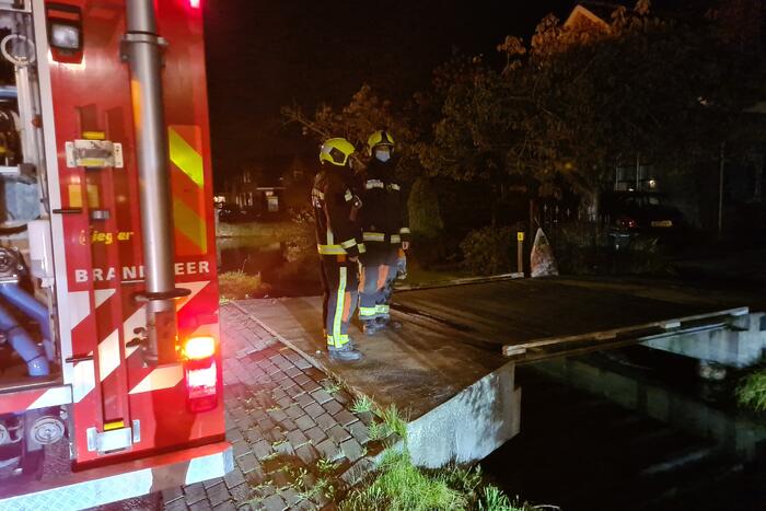 Brandweer verricht metingen voor mogelijk gaslek
