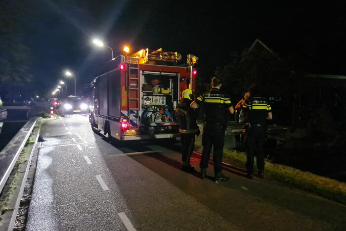 Brandweer verricht metingen voor mogelijk gaslek