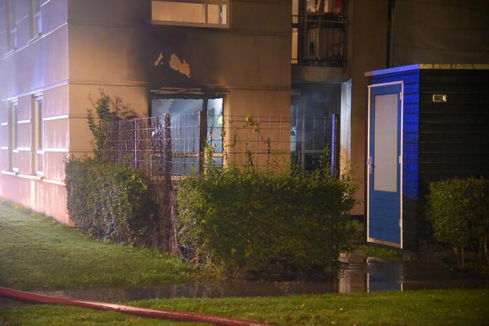 Woning verwoest na uitslaande brand