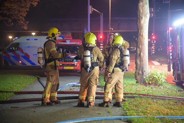 Woning verwoest na uitslaande brand