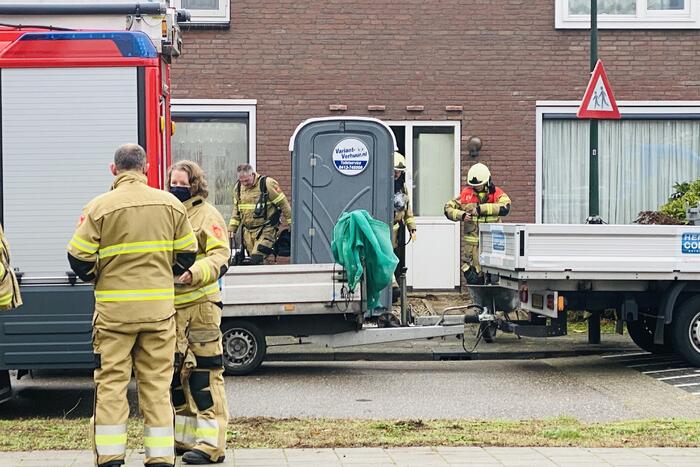 Bouwvakkers veroorzaken gaslekkage in woning