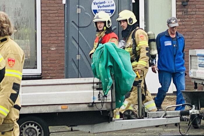 Bouwvakkers veroorzaken gaslekkage in woning