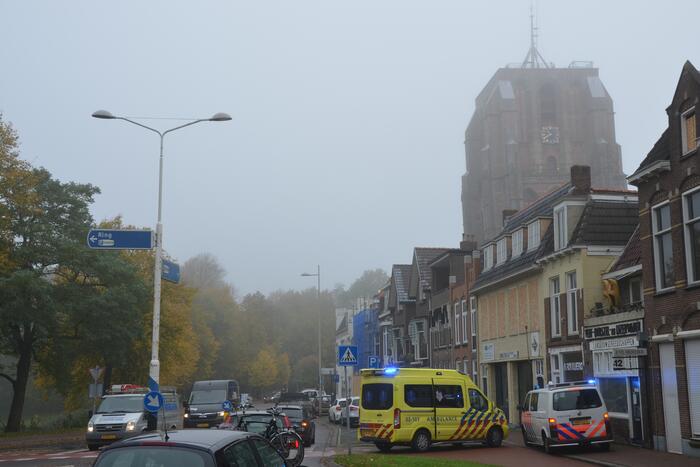 Fietser gewond bij valpartij