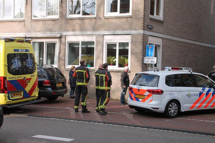 Traumahelikopter landt voor ongeval in huis