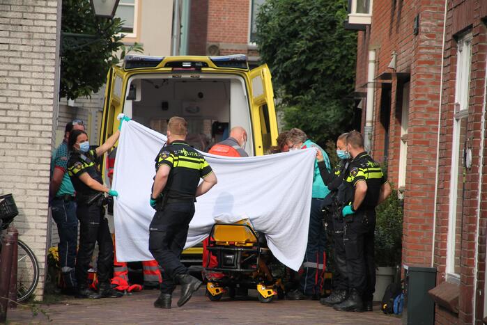 Traumahelikopter landt voor ongeval in huis
