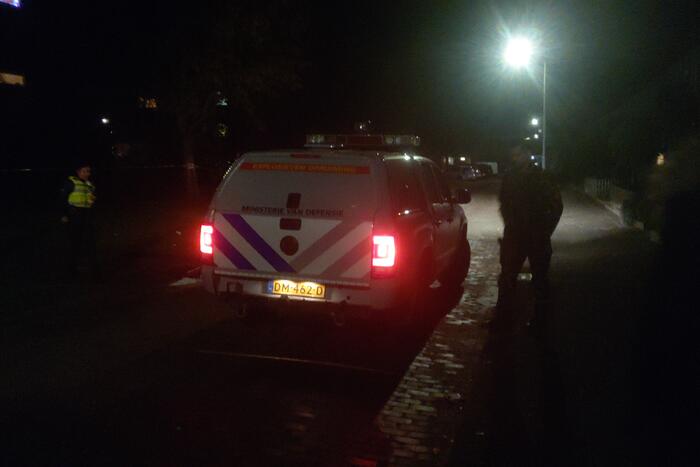 Mogelijk explosief en wietplantage aangetroffen naast uitgebrande woning