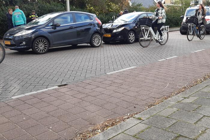 Automobilist botst op voorganger