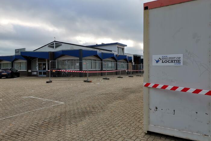 Covid-snelteststraat geopend op bedrijventerrein Frankeneng
