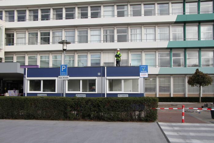 Units geplaatst bij Sint Jans Gasthuis voor toestroom coronapatiënten