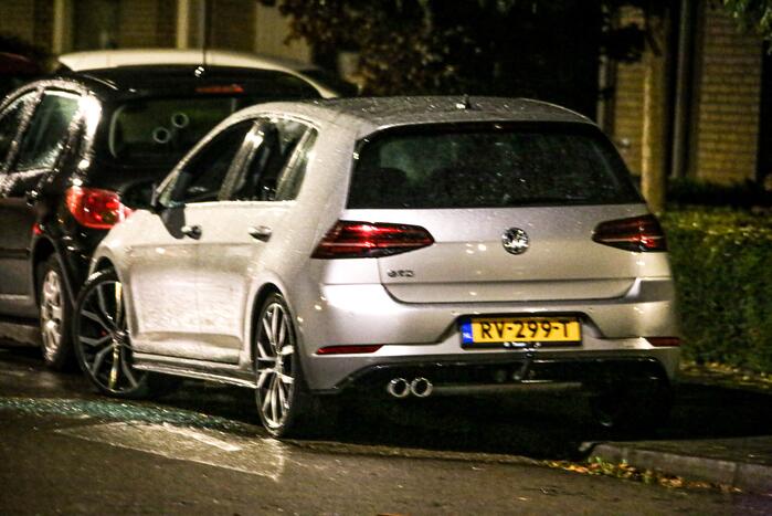 Auto beschoten, geen gewonden