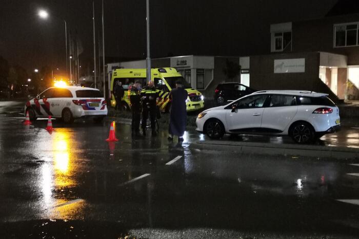 Fietser gewond na aanrijding met auto