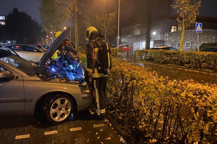 Autobrand blijkt pechgeval