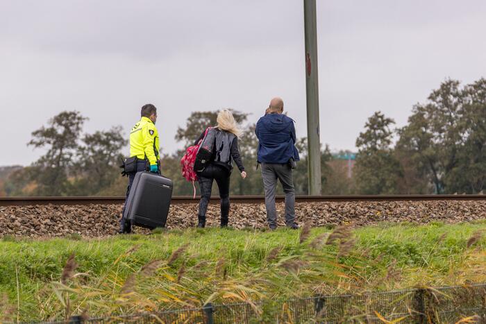 Geen treinverkeer door aanrijding met fietser