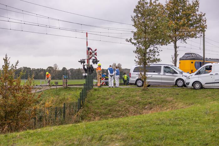 Geen treinverkeer door aanrijding met fietser