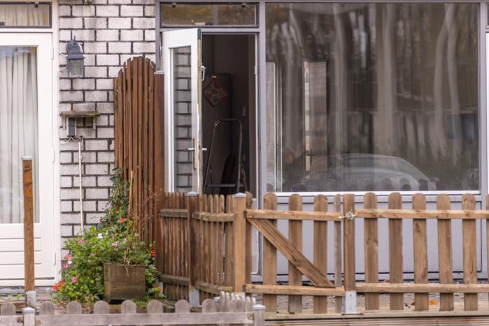 Uitslaande brand in slaapkamer woning