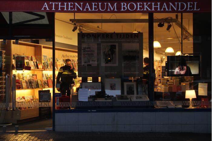 Overval op boekhandel Athenaeum