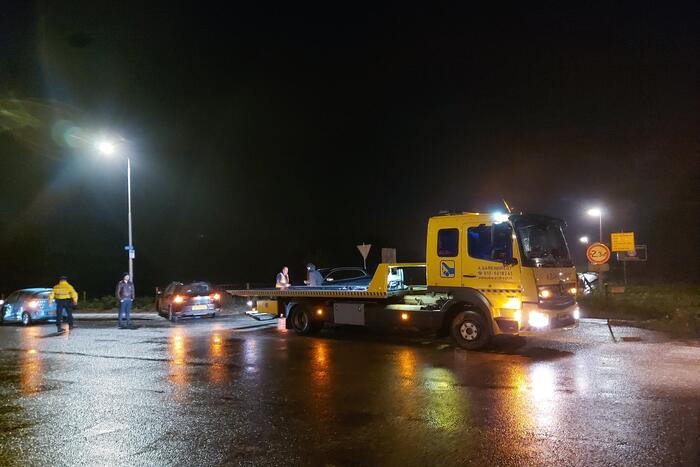 Twee voertuigen betrokken bij botsing