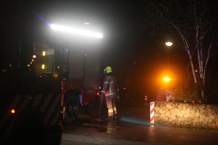 Grote brand in winkelpand