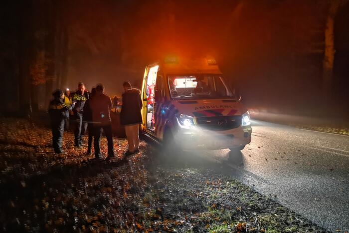 Persoon gewond na aanrijding met wild zwijn