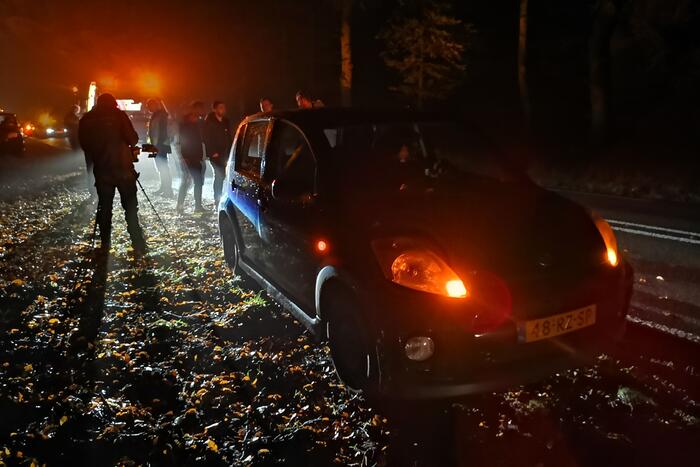 Persoon gewond na aanrijding met wild zwijn