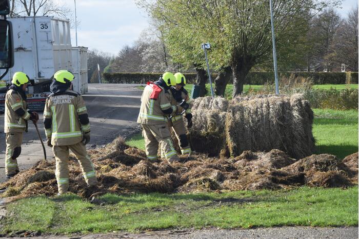 Broei in aantal hooibalen