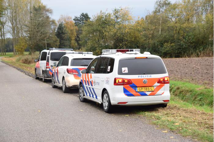 Man verwondt zichzelf met luchtbuks