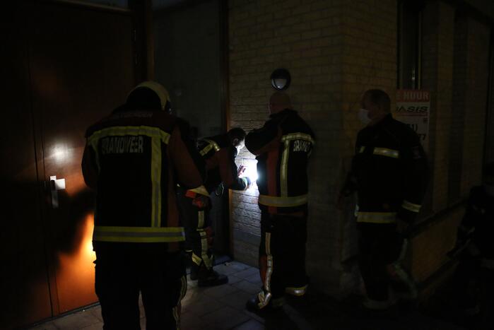 Brandende boiler zorgt voor wateroverlast in pand en parkeergarage