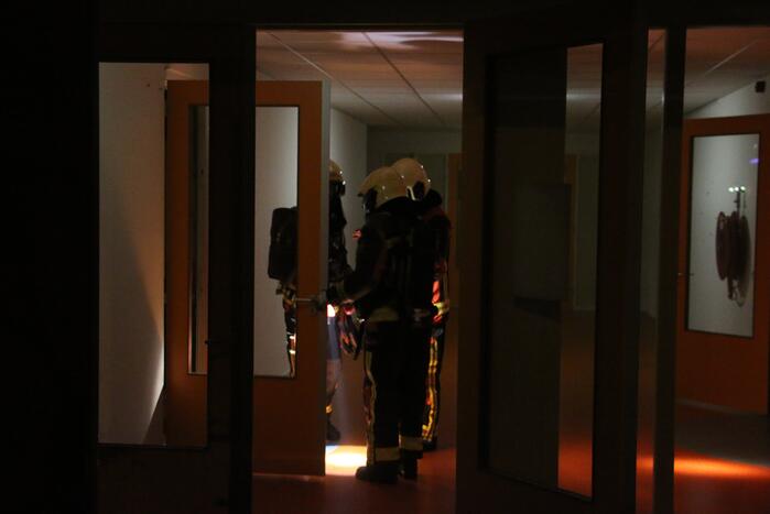 Brandende boiler zorgt voor wateroverlast in pand en parkeergarage