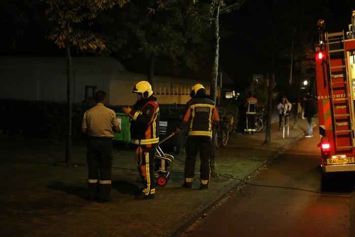 Brandende boiler zorgt voor wateroverlast in pand en parkeergarage