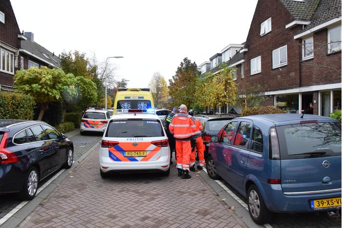 Traumahelikopter landt voor ongeval in huis