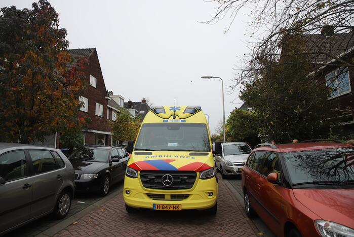 Traumahelikopter landt voor ongeval in huis