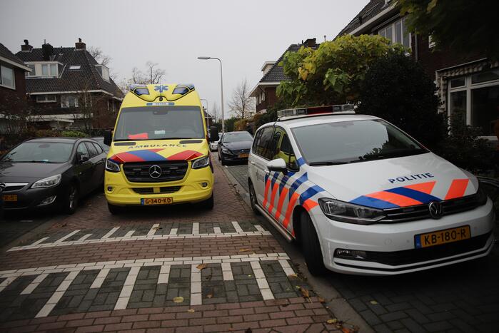 Traumahelikopter landt voor ongeval in huis