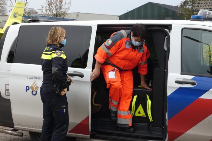 Traumahelikopter ingezet voor gewond kind