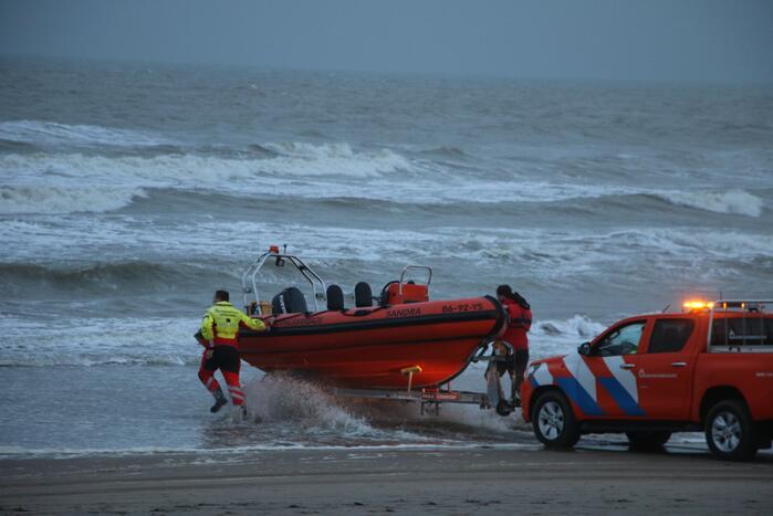 Zoekactie op zee naar vermiste supper