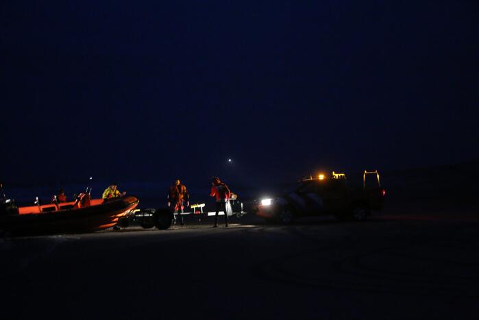 Zoekactie op zee naar vermiste supper