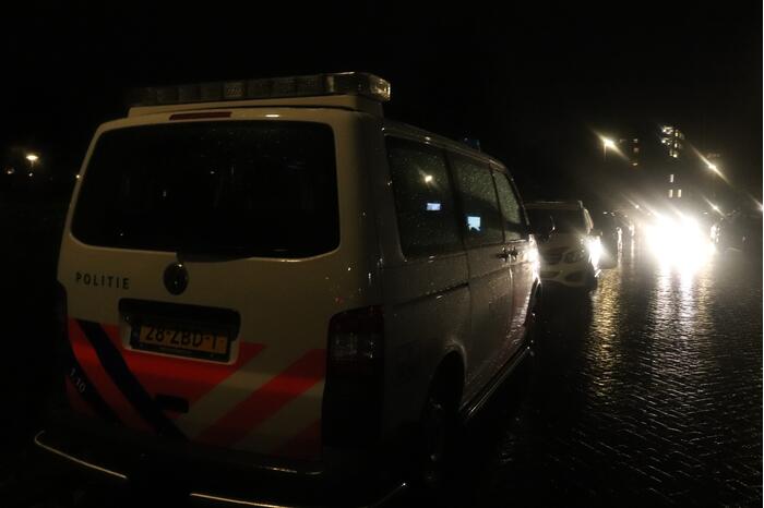 Grote politie-inzet bij woningoverval