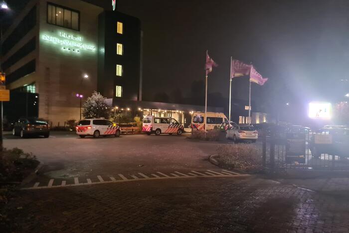 Persoon gewond bij incident in Van Der Valk hotel