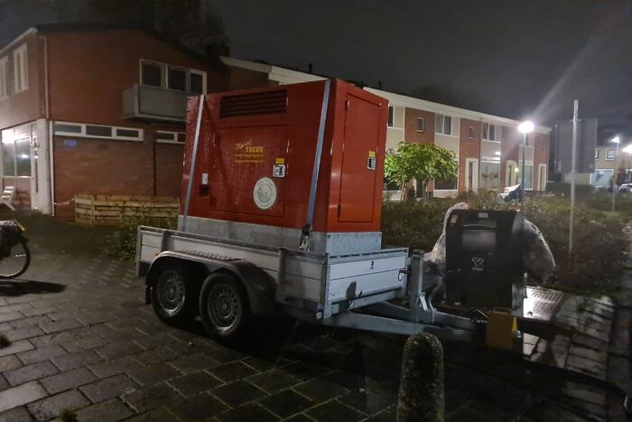 Meerdere Huishoudens zonder stroom door kapotte stroomkabel