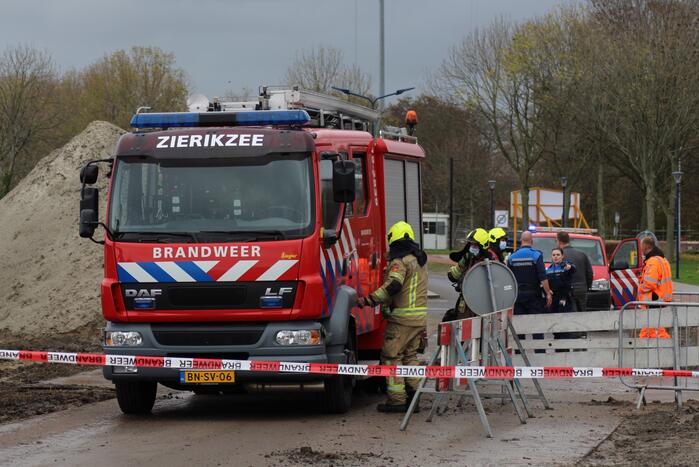 Gaslek door werkzaamheden in Poortambacht