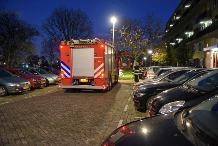 Onderzoek in woning na rookontwikkeling