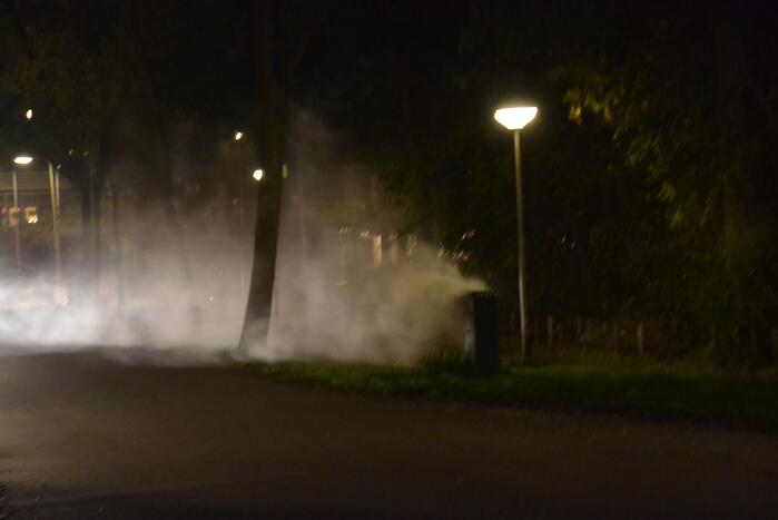 Brand in stroomkast