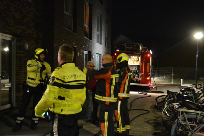 Appartementencomplex ontruimd na brand in meterkast